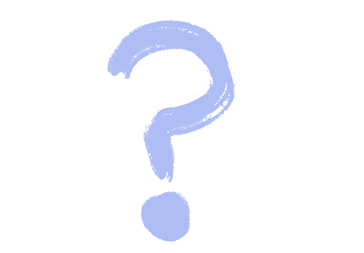 Tegnet illustrasjon av et spørsmålstegn